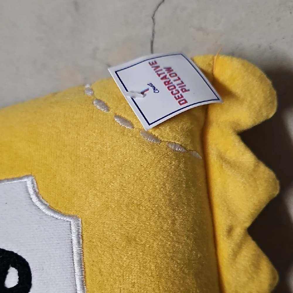 Nwt Mustard Paclet Throw Pillow